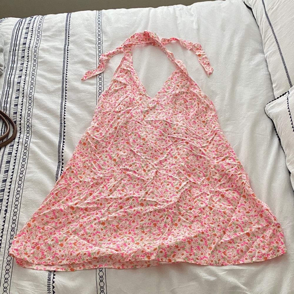 Abound Vibrant Floral Top